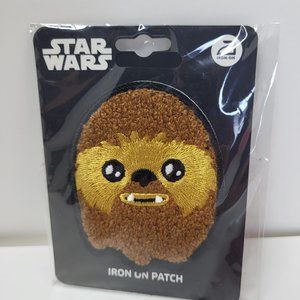 New Star Wars Chewbacca Chewie‎ Force Awakens Lucasfilm Iron On Patch- Bioworld